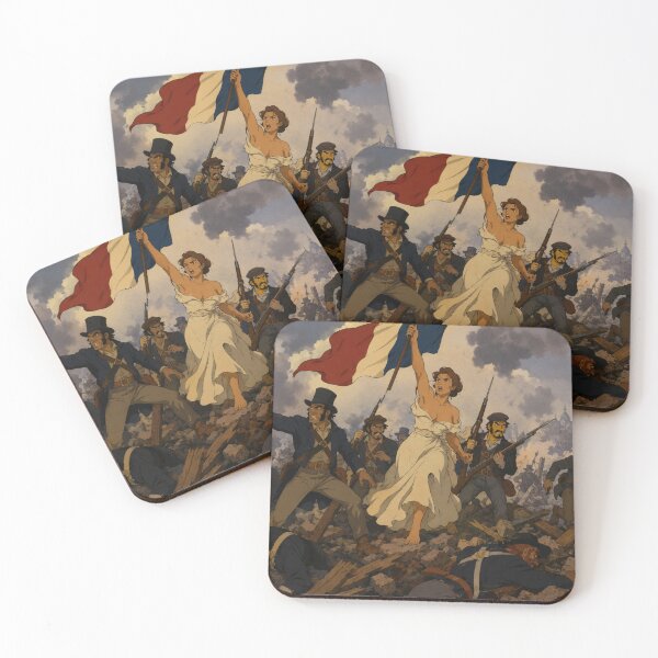 Item preview, Liberty Rising – Revolutionary Freedom Battle Art designed and sold by  Hollow Moon Studios..