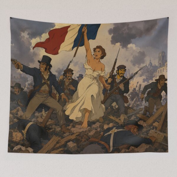 Item preview, Liberty Rising – Revolutionary Freedom Battle Art designed and sold by  Hollow Moon Studios..