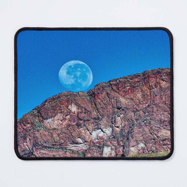 Item preview, Blue Moon Cordillera - Night Photo Andes Argentina - Sky Print designed and sold by Keltoi-art.
