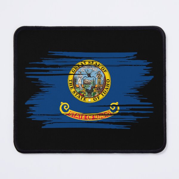 Item preview, Identificación de la bandera del estado de Idaho en mal estado designed and sold by shitpostee.