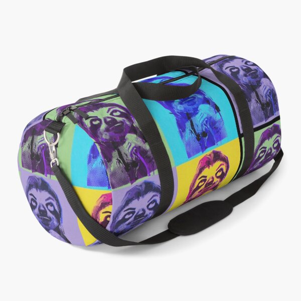 Item preview, Sloth Life No.8: Pop Art Sloth Stop Overthinking Design designed and sold by NO BEAVER NO PUNK.