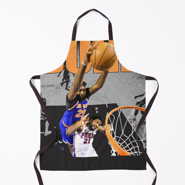 Item preview, Mitchell Robinson Dunks On Joel Embiid Basketball designed and sold by StickyWycky.