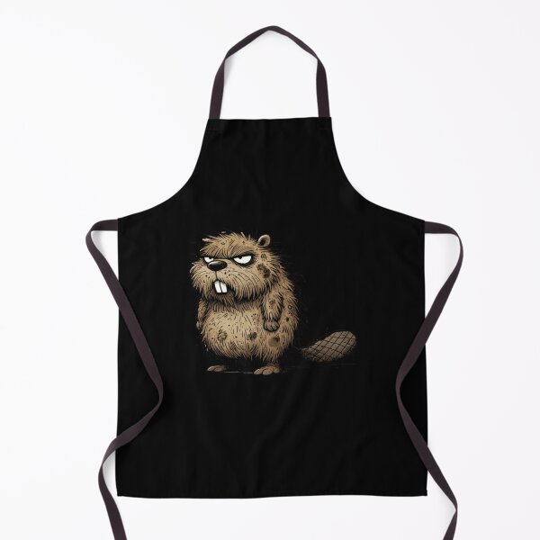 Item preview, Grumpy Beaver Moody Cartoon Poster Design Today Graphic designed and sold by SharoKayd.