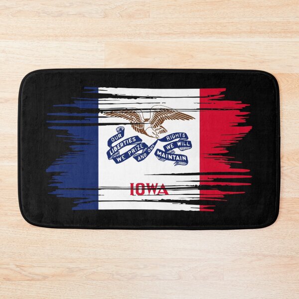 Item preview, Distressed Iowa State Flag IA designed and sold by shitpostee.