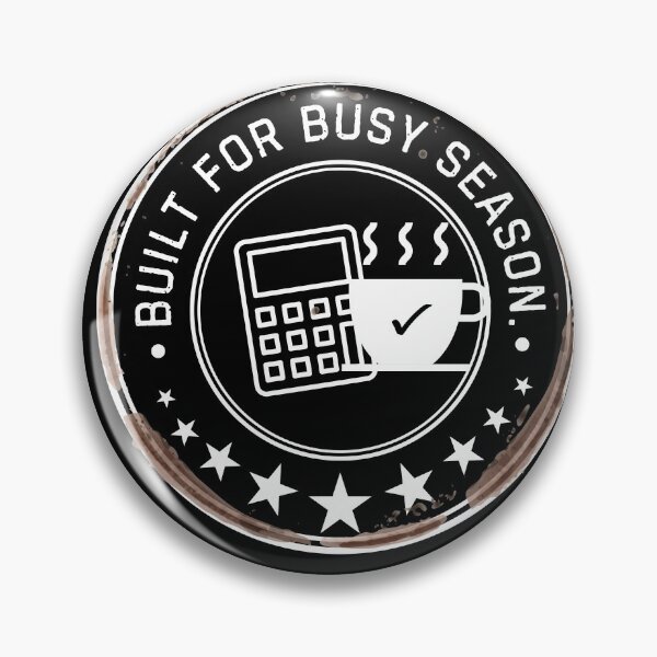 Item preview, Built For Busy Season Accountant Humor Design designed and sold by FCA SIR MERCH .