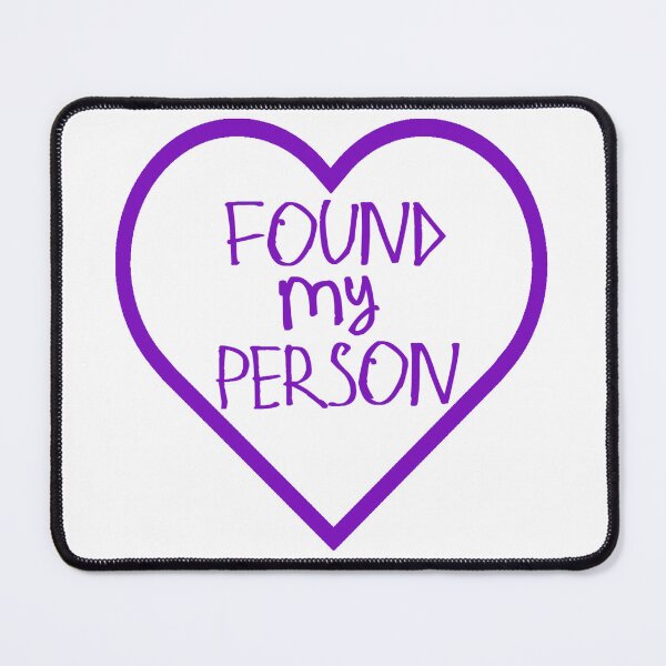 Item preview, Found My Person designed and sold by kinpirks.