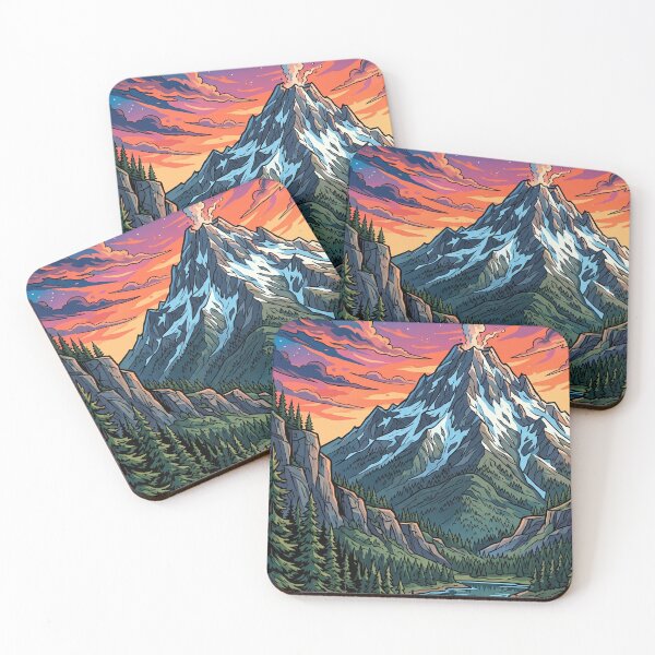 Item preview, Golden Hour Alpine Solitude Lassen Wilderness designed and sold by SpiriTravels.