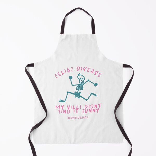 Item preview, Skull celiac villi designed and sold by DenverCeliacs.