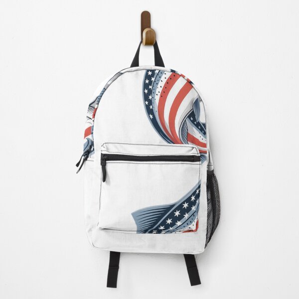 Item preview, Patriotic American Flag Fish 250 Years 1776-2026 designed and sold by SuperAndSocial.