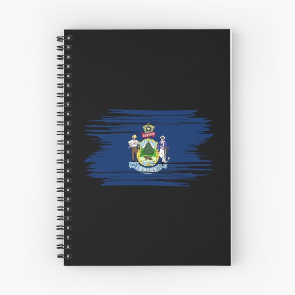 Item preview, Distressed Maine State Flag ME designed and sold by shitpostee.