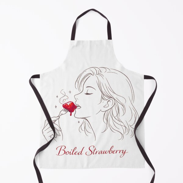 Item preview, Minimalist Boiled Strawberry Woman Illustration designed and sold by FANTASYoDarknes.