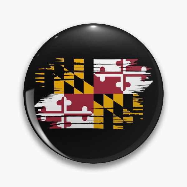 Item preview, Distressed Maryland State Flag MD designed and sold by shitpostee.