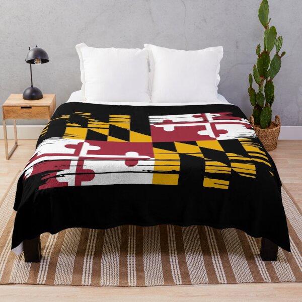 Item preview, Distressed Maryland State Flag MD designed and sold by shitpostee.