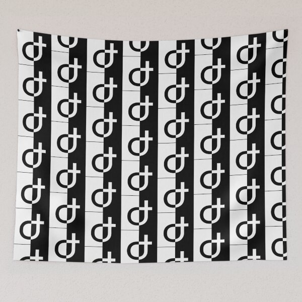 Item preview, Armenian letter ZH black and white  designed and sold by Salpisart.