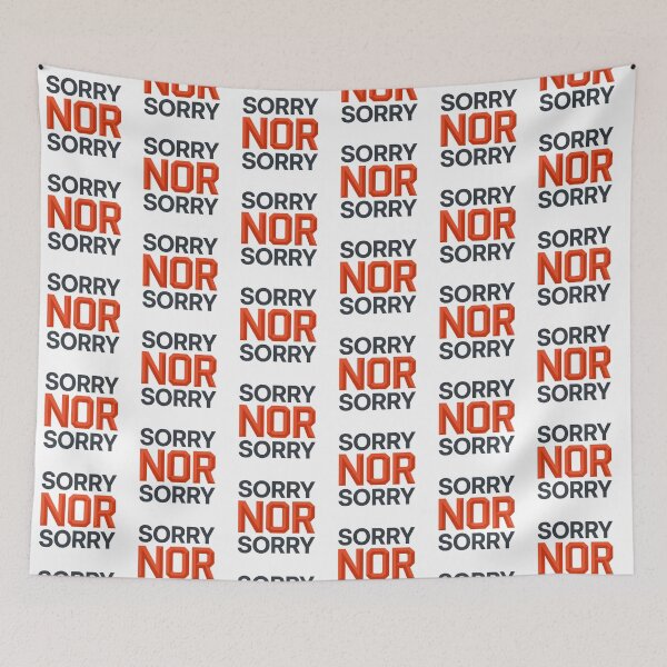 Item preview, Minimalist Sorry NOR Sorry Programmer Logic Humor designed and sold by nvrprooo.