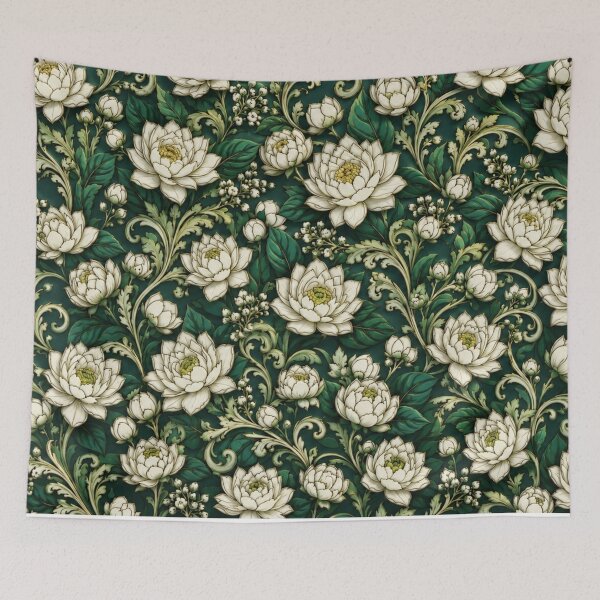 Item preview, Welcome Thailand Lotus Ornament Pattern | Elegant Thai Floral Art Travel Souvenir designed and sold by Beeform.