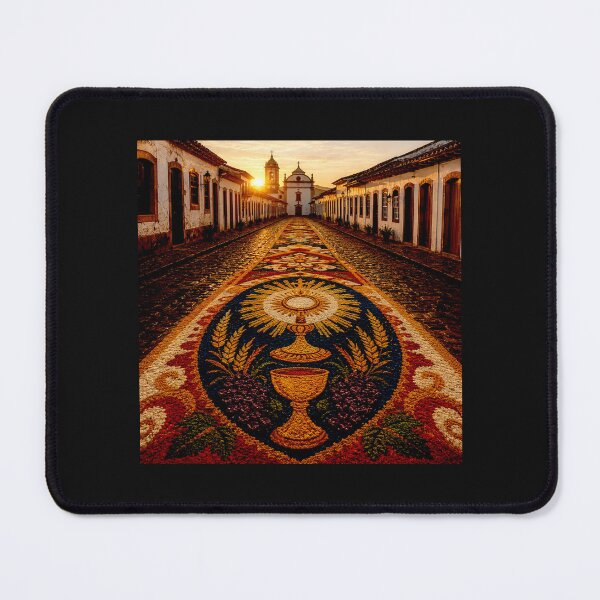 Item preview, Sacred Ground Corpus Christi in Brazilian Poetic Folk Art #8 designed and sold by Helios Be. Lavsh.