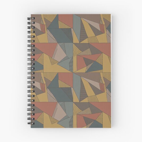 Item preview, Earthy Geometric Star Pattern | Bold Cubist Seamless Repeat designed and sold by Midnight Veil Designs.