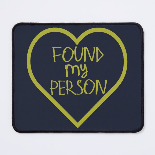 Item preview, Found My Person designed and sold by kinpirks.