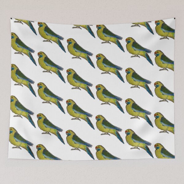Item preview, Green Rosella designed and sold by woodland-towers.