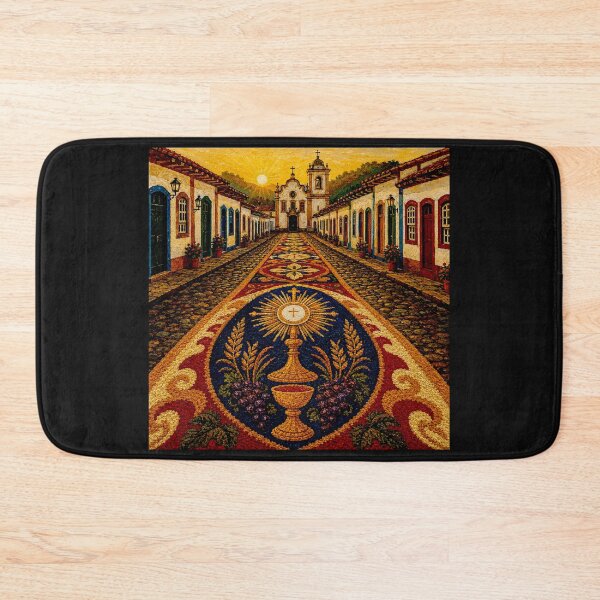 Item preview, Sacred Ground  Corpus Christi in Brazilian Poetic Folk Art #9 designed and sold by Helios Be. Lavsh.