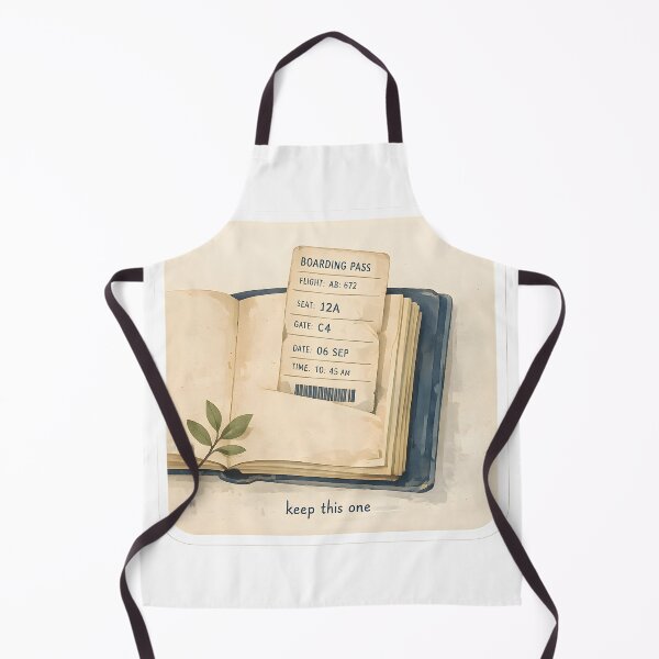 Item preview, Keep This One Boarding Pass Design designed and sold by Naviora.