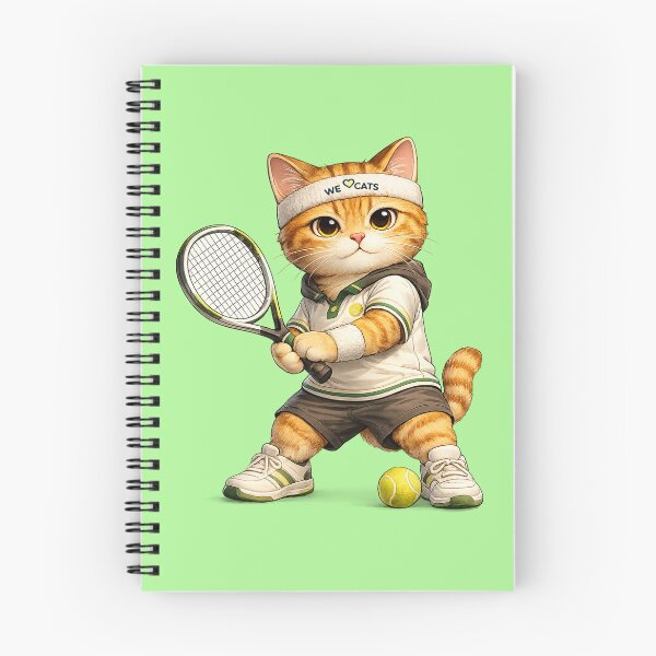 Item preview, Pro Tennis Cat Athlete  designed and sold by WeLoveCatss.