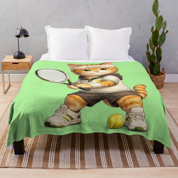 Item preview, Pro Tennis Cat Athlete  designed and sold by WeLoveCatss.