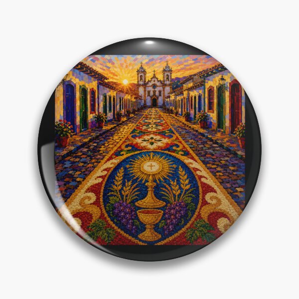 Item preview, Sacred Ground  Corpus Christi in Brazilian Poetic Folk Art #10 designed and sold by Helios Be. Lavsh.