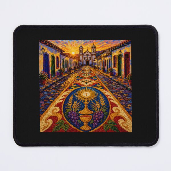 Item preview, Sacred Ground Corpus Christi in Brazilian Poetic Folk Art #10 designed and sold by Helios Be. Lavsh.