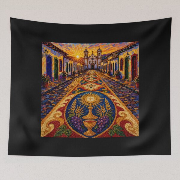 Item preview, Sacred Ground  Corpus Christi in Brazilian Poetic Folk Art #10 designed and sold by Helios Be. Lavsh.