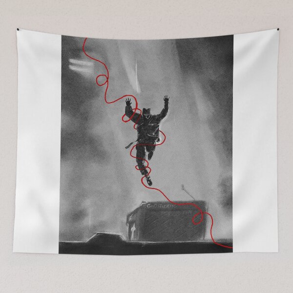Item preview, Leap Of Faith | Cinematic Urban Figure Illustration designed and sold by ghostieking.