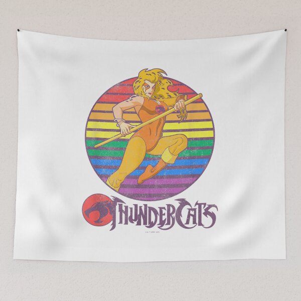 Item preview, Cheetara Rainbow Sunset Poster T-Shirt designed and sold by KistanosMeka.