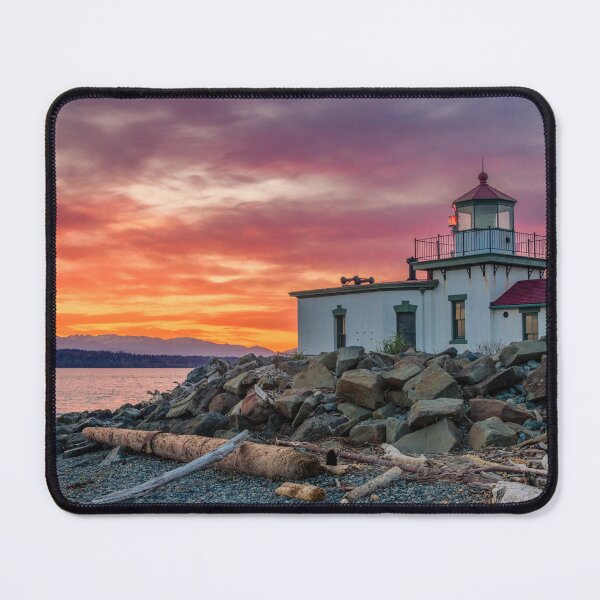 Item preview, Lighthouse and a Painted Sky designed and sold by CopperSkyPhoto.