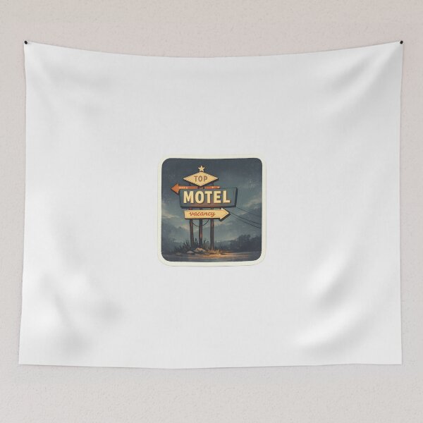 Item preview, Vacancy Motel Sign Indie Design designed and sold by Naviora.