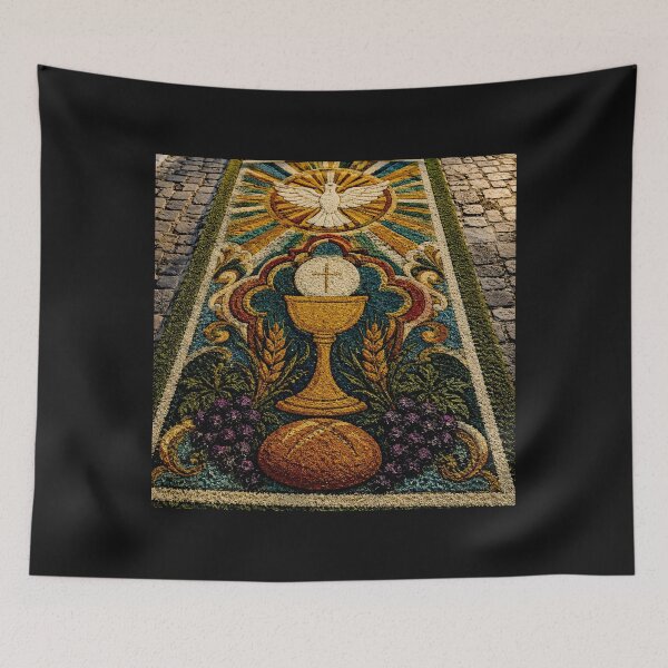 Item preview, Sacred Ground  Corpus Christi in Brazilian Poetic Folk Art #11 designed and sold by Helios Be. Lavsh.