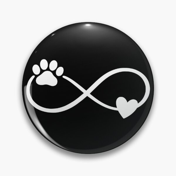 Item preview, White Paw Heart Infinity designed and sold by Corvoria.
