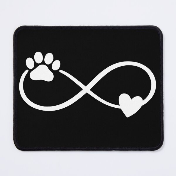 Item preview, White Paw Heart Infinity designed and sold by Corvoria.