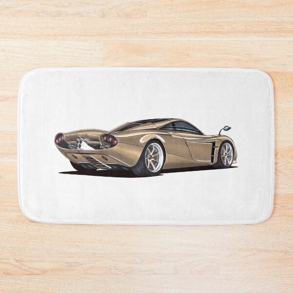 Item preview, Exclusive drawing italian hypercar luxury modern Huayra Codalunga Coupe 6.0L V12 engine designed and sold by Cars23.