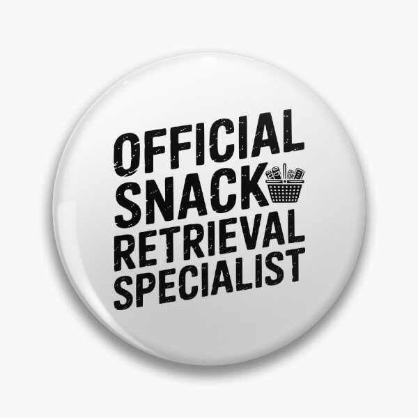 Item preview, Official Snack Retrieval Specialist designed and sold by theartfulaspie.