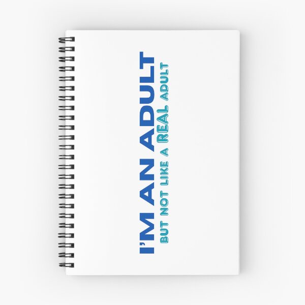 Item preview, I'm not a REAL adult designed and sold by Cut & Paste Productions.
