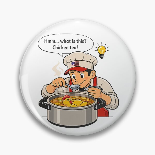 Item preview, Chicken Tea Chef Meme - US Cooking Incident designed and sold by FANTASYoDarknes.