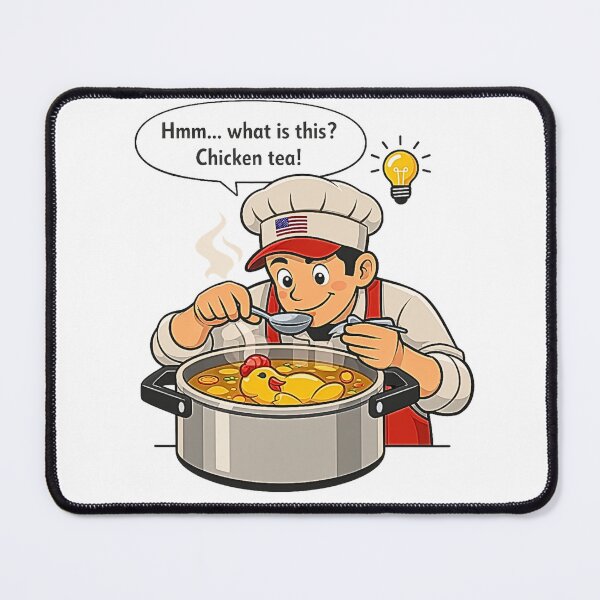 Item preview, Chicken Tea Chef Meme - US Cooking Incident designed and sold by FANTASYoDarknes.