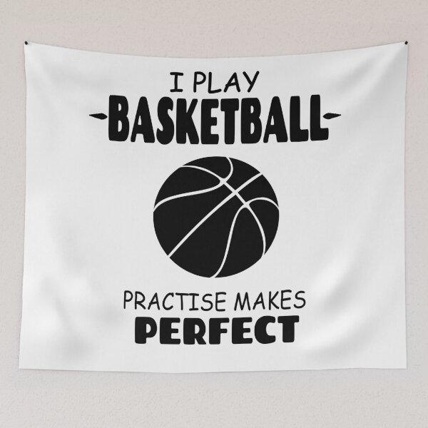 Item preview, I Play Basketball Practice Makes Perfect  designed and sold by Tillscreativ.