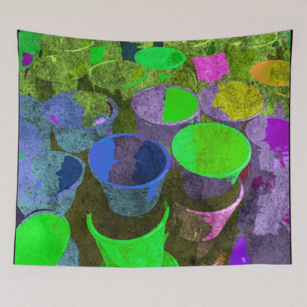 Item preview, Abstract plastic cups designed and sold by kinpirks.