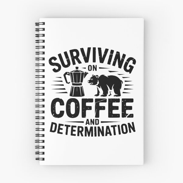 Item preview, Surviving On Coffee And Determination designed and sold by theartfulaspie.