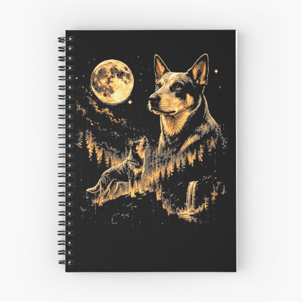 Item preview, Australian Cattle Howling To The Moon Meme Animal designed and sold by Fereskabilon.