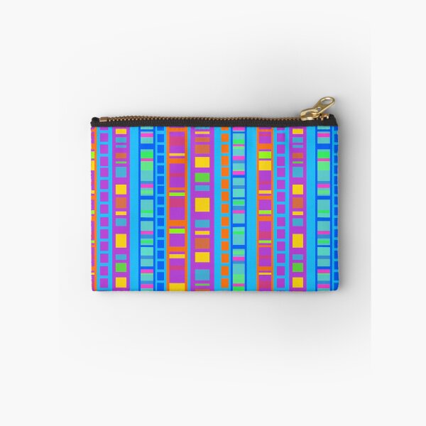 Item preview, Multi-colored rectangles on blue designed and sold by MarySchwindt.