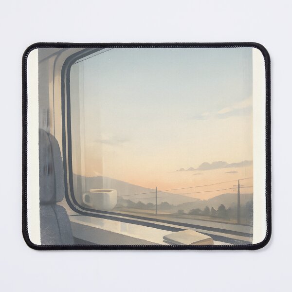 Item preview, On The Way Train Window Design designed and sold by Naviora.