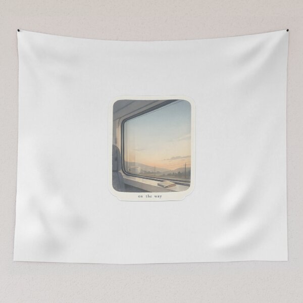 Item preview, On The Way Train Window Design designed and sold by Naviora.